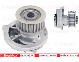 x DEVİRDAİM ASTRA F-G-VECTRA A-B-OMEGA B-KADETT E-CALIBRA A 1.8i 16V-1.7D-2.0i 16V T 1334041