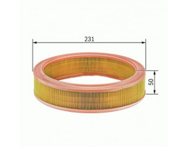 x HAVA FİLTRESİ ESCORT III-IV 80 90-FIESTA I-II-III 76 95 C2534