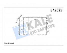 x KLİMA KONDENSERİ KIA SORENTO I AL-AL