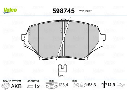 x ÖN BALATA MAZDA MX5 1.6 1.8I16V 2.0 00 05 GDB3401 597464