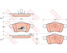 x ÖN BALATA TRANSPORTER T4 90-4.03