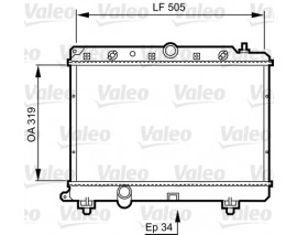 x RADYATÖR ROVER 220 D/SD/ SDI 95-00 618İSİ 96-99 620İ 93-96 620Sİ 93-99 25 2.0İDT 99-05