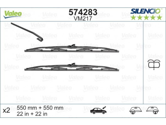 x SİLECEK SILENCIO 55 55 x2 VM217 P405
