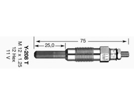 Y-208T KIZDIRMA BUJİSİ