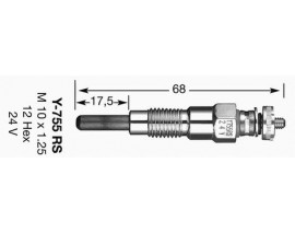 Y-755RS KIZDIRMA BUJİSİ