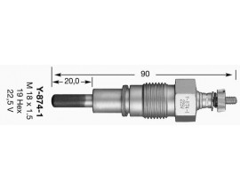 Y-874-1 KIZDIRMA BUJİSİ