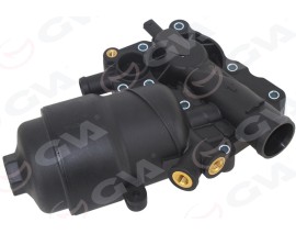 YAĞ FİLTRE SOĞUTUCU KUTUGU TERMOSTATLI TOUAREG-Q7-A4-A5-A6-A7 3.0 TDI CDUC/B-CKVB-CLAB-CTCB-CCWA