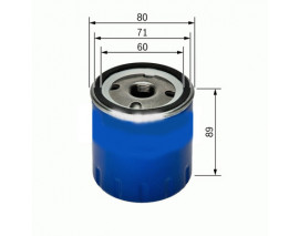 YAĞ FİLTRESİ CLIO II-ESPACE I-II-III-LAGUNA I-II-R9-11-18-TRAFIC-MASTER-SAFRANE I-II-VOLVO