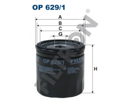 YAĞ FİLTRESİ FIESTA 1.2-1.4 01- C-MAX 1.6 03-07 -FOCUS 1.4-1.6 - FUSION 1.2-1.4-1.6-MONDEO 1.6