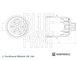 YAĞ FİLTRESİ KAPAĞI 200 JS .200 UF .200 AWD UF .300 LX .300 AWD LX .300C LX .300C AWD LX .GRA