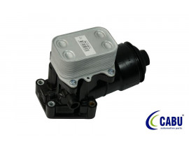 YAĞ SOĞUTUCU GÖVDE SETİ KAPAKLI FİLTRELİ SOĞUTUCULU VW-AUDI-SKODA-SEAT 1.6 - 2.0 TDI