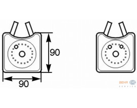 YAĞ SOĞUTUCUSU GOLF4-BORA-A3-TOLEDO 1.6-1.8 1997-2004 AKL-BFQ-AGU-AGN-BGU-BSE