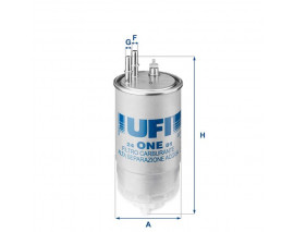 YAKIT FİLTRESİ FIORINO-DOBLO-LINEA 07 1.3-1.6 JTD-PUNTO III 1.3JTD-1.9JTD-STILO 1.9JTD OE