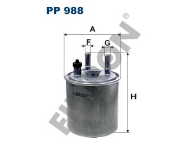 YAKIT FİLTRESİ KANGOO 1.5DCI 08 LAGUNA III 1.5DCI-2.0DCI-3.0DCI 08