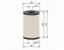 YAKIT FİLTRESİ MAN 520. MERCEDES 0303. IVECO 01909113. VOLVO KEÇE BFU 707-PM 806-KX 43