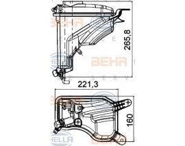 YEDEK SU DEPOSU BMW E81 E82 E90 E88 E91 E92 E93 E84 E89